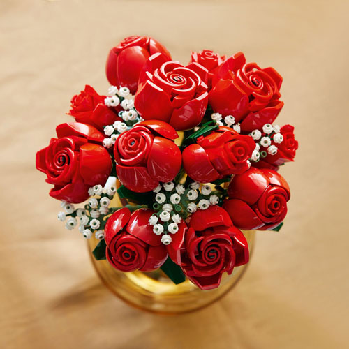 LEGO Flowers: Bouquet of Roses - 822 Pieces