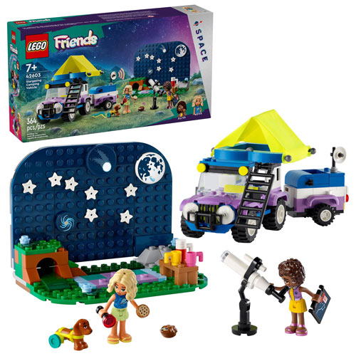 LEGO Friends Stargazing Camping Vehicle - 364 Pieces