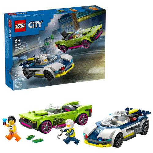 LEGO City: Police Car and Muscle Car Chase - 213 Pieces