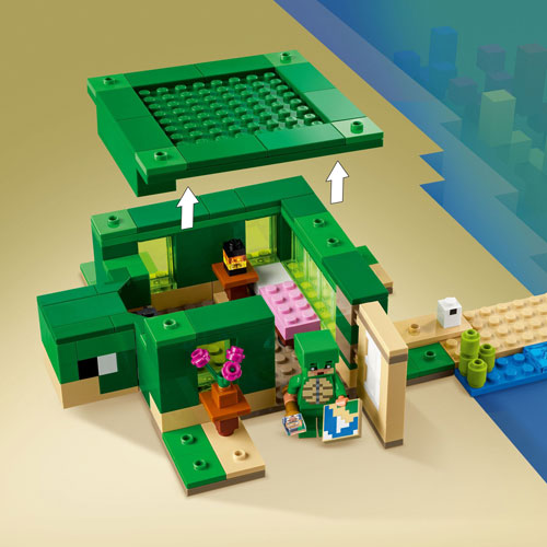 LEGO Minecraft: The Turtle Beach House - 234 Pieces