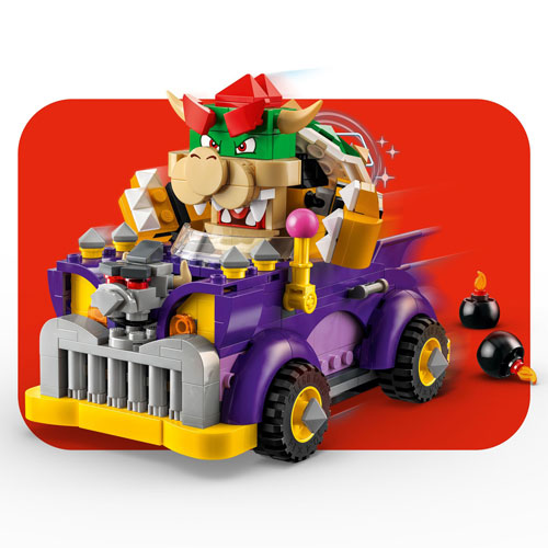 LEGO Super Mario : Ensemble d'extension Bolide de Bowser - 458 pièces