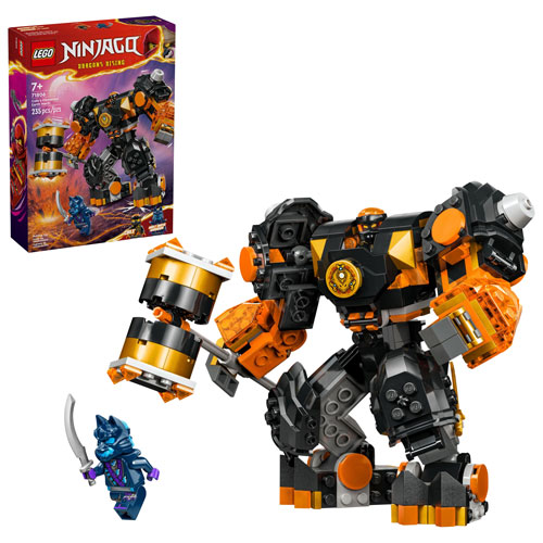 LEGO NINJAGO Cole’s Elemental Earth Mech - 235 Pieces