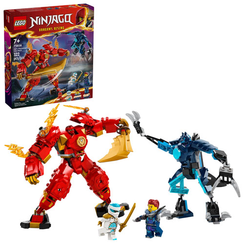 LEGO NINJAGO Dragon's Rising: Kai’s Elemental Fire Mech - 322 Pieces