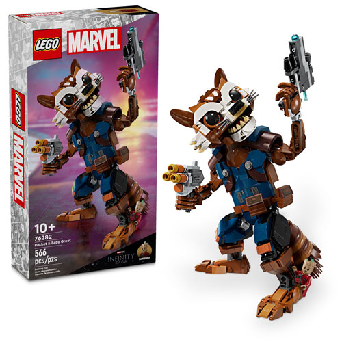 LEGO Marvel Rocket & Baby Groot - 566 Pieces