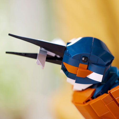 LEGO Icons: L'oiseau martin-pêcheur - 834 pièces