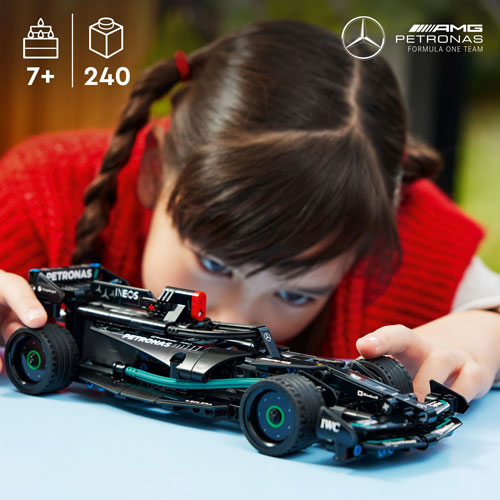 LEGO Technic: Mercedes-AMG F1 W14 E Performance Pull-Back Race Car Toy - 240 Pieces