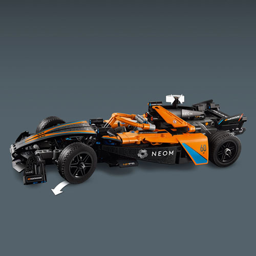 LEGO Technic: NEOM McLaren Formula E Team Race Car Toy Model Set - 452 Pieces