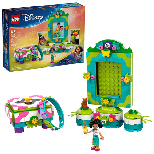 LEGO Disney: Encanto Mirabel’s Photo Frame & Jewelry Box - 334 Pieces