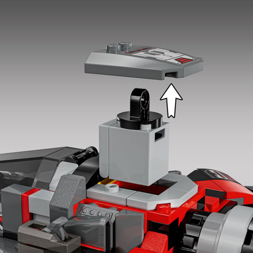 LEGO Marvel: Captain America vs. Red Hulk Battle - 223 Pieces