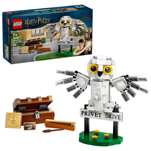 LEGO Harry Potter: Hedwig at 4 Privet Drive Playset - 337 Pieces