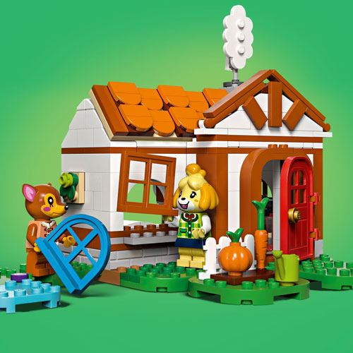 Image 2 of 6.. LEGO Animal Crossing: Isabelle's House Visit - 389 Pieces
