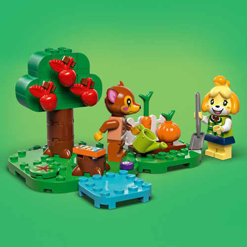Image 3 of 6.. LEGO Animal Crossing: Isabelle's House Visit - 389 Pieces