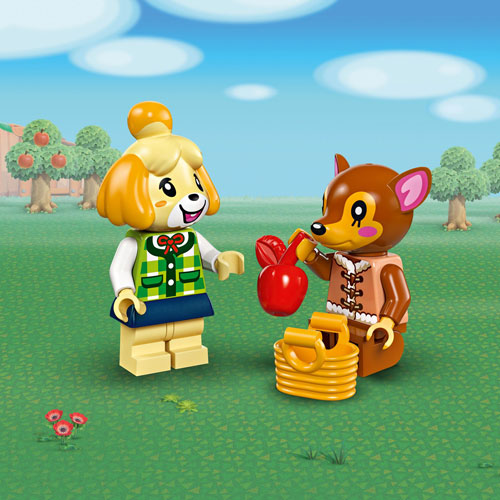 Image 4 of 6.. LEGO Animal Crossing: Isabelle's House Visit - 389 Pieces