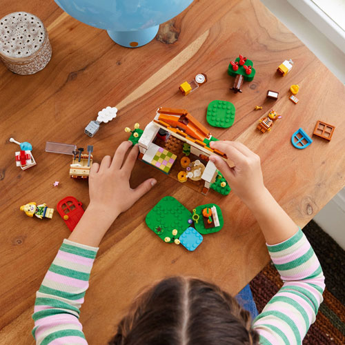 Image 6 of 6.. LEGO Animal Crossing: Isabelle's House Visit - 389 Pieces