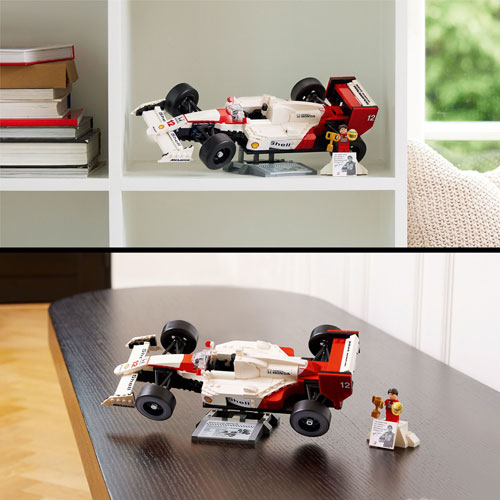 LEGO Icons: McLaren Model Car MP4/4 & Ayrton Senna - 693 Pieces