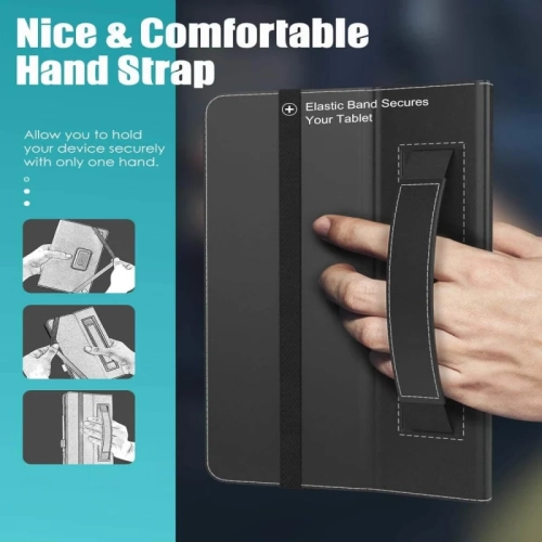 Slim PU Tablet Case for Samsung Galaxy Tab A 8.4" 2020 - Lightweight Stand Cover, Shockproof, Protective Shell