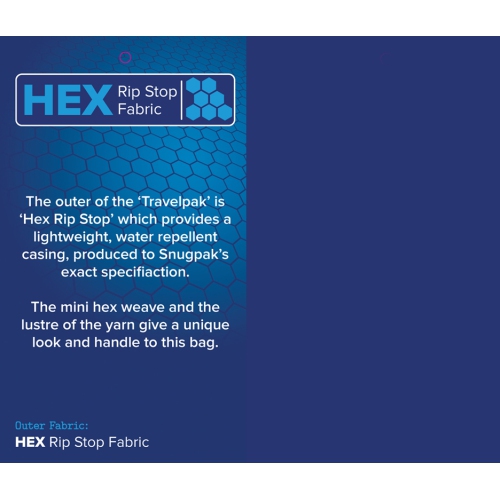 Sac de couchage de VOYAGE Snugpak TRAVELPAK filet intégré et enveloppe en tissu antibactérien durable 3 saisons