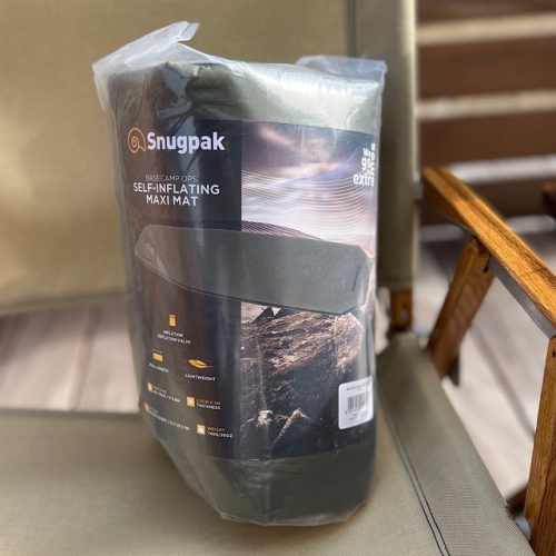 Snugpak BASECAMP OPS Self-Inflating MAXI MAT Sleeping Mat | 3-Season 1in Thin Pad