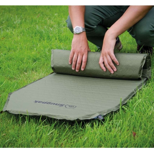 Snugpak BASECAMP OPS Self-Inflating MAXI MAT Sleeping Mat | 3-Season 1in Thin Pad