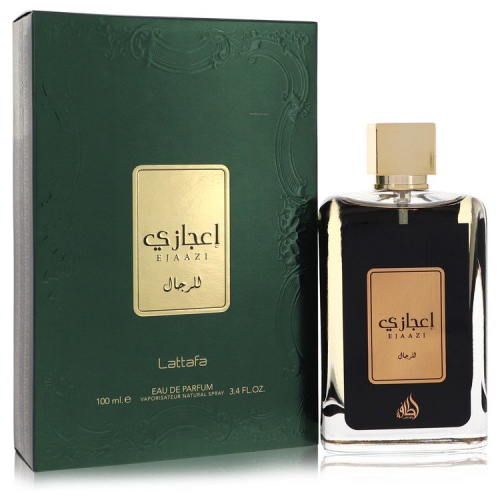 FRAGRANCEX  Lattafa Ejaazi By Lattafa Eau De Parfum Spray (Unisex) 3.4 OZ for Men