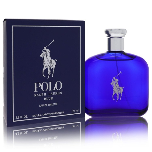 FRAGRANCEX  Polo By Ralph Lauren Eau De Toilette Spray 4.2 OZ for Men In Blue