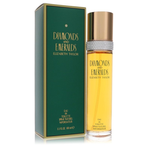 Image 1 de 1.. Diamants et émeraudes de Elizabeth Taylor eau de toilette en vaporisateur 3,3&nbsp;oz pour femmes