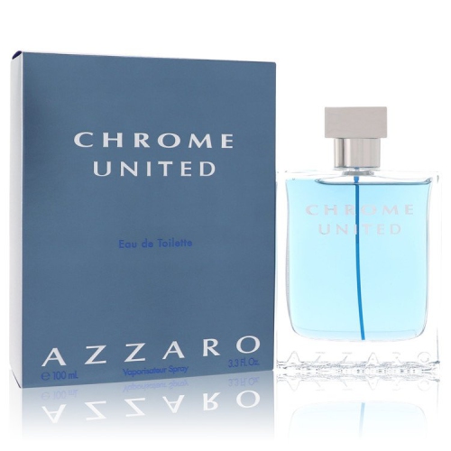 Image 1 of 1.. Chrome United by Azzaro Eau De Toilette Spray 3.4 oz for Men