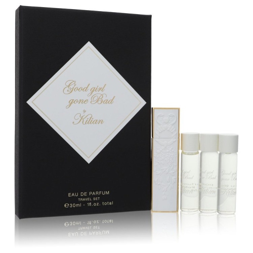 Image 1 of 1.. Good Girl Gone Bad by Kilian 4 x 0.25 oz Travel Spray includes 1 White Travel Spray with 4 Refills 4 x.25 oz for Women