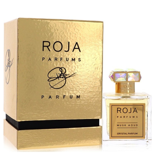 Roja Musk Aoud Crystal by Roja Parfums Extrait De Parfum Spray 3.4 oz for Women