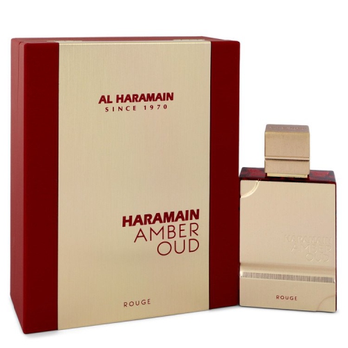 Image 1 of 1.. Al Haramain Amber Oud Rouge by Al Haramain Eau De Parfum Spray 2 oz for Men