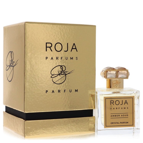 Roja Amber Aoud Crystal by Roja Parfums Extrait De Parfum Spray 3.4 oz for Women