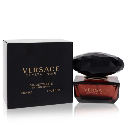 Image 1 de 1.. Eau de toilette en vaporisateur Crystal Noir de Versace 1,7&nbsp;oz pour femmes