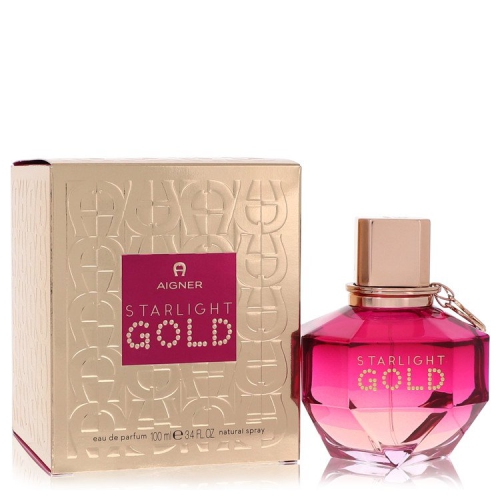 Image 1 of 1.. Aigner Starlight Gold by Etienne Aigner Eau De Parfum Spray 3.4 oz for Women