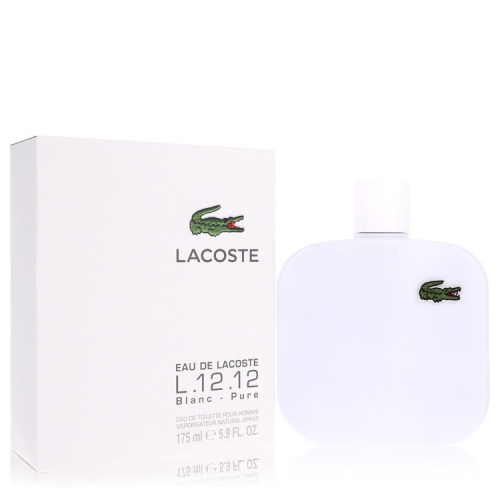 Eau de Lacoste Lacoste L.12.12 Blanc par Lacoste eau de toilette en vaporisateur 5,9&nbsp;oz pour hommes