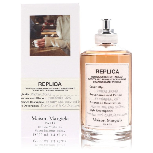 FRAGRANCEX  Replica Coffee Break By Maison Margiela Eau De Toilette Spray (Unisex) 3.4 OZ for Women