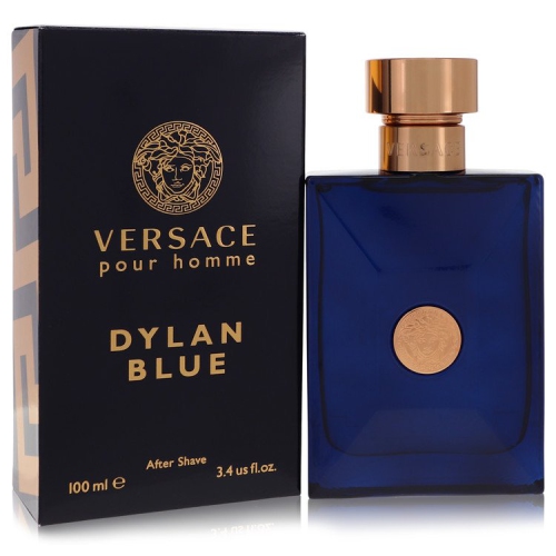 FRAGRANCEX  Versace Pour Homme Dylan By Versace After Shave Lotion 3.4 OZ for Men In Blue