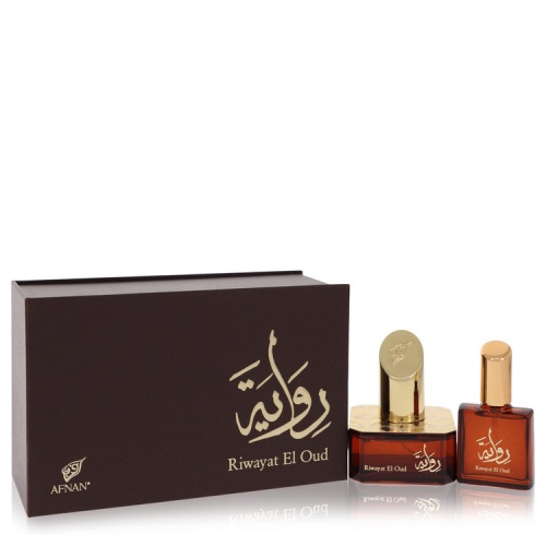 FRAGRANCEX  Riwayat El Oud By Afnan Eau De Parfum Spray + Free .67 OZ Travel Edp Spray 1.7 OZ for Women