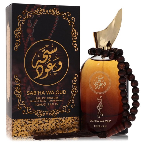 FRAGRANCEX  Sabha Wa Oud By Rihanah Eau De Parfum Spray (Unisex) 3.4 OZ for Men