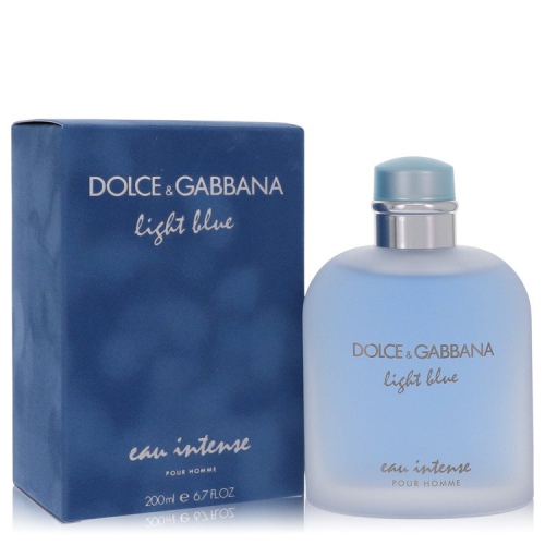 FRAGRANCEX  Eau Intense By Dolce & Gabbana Eau De Parfum Spray 6.7 OZ for Men In Light Blue