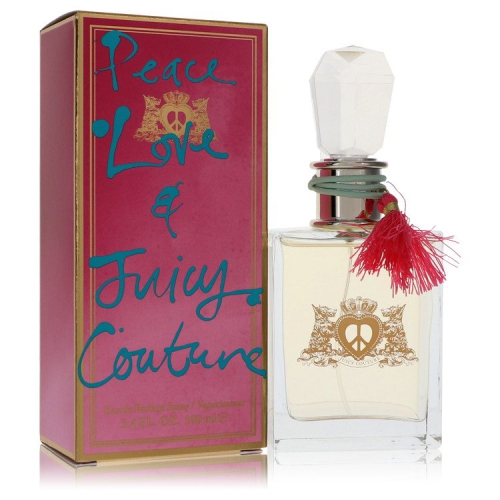 Image 1 of 1.. Peace Love & Juicy Couture by Juicy Couture Eau De Parfum Spray 3.4 oz for Women