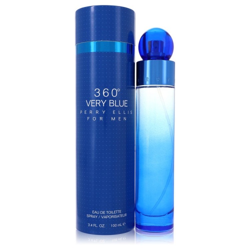 Image 1 de 1.. Perry Ellis 360 Very Blue par Perry Ellis eau de toilette en vaporisateur 3,4&nbsp;oz pour hommes
