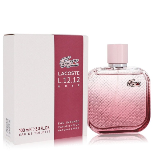 Image 1 de 1.. Eau de Lacoste eau de Lacoste L.12.12 Rose eau intense par Lacoste eau de toilette vaporisateur 3,3&nbsp;oz pour femmes