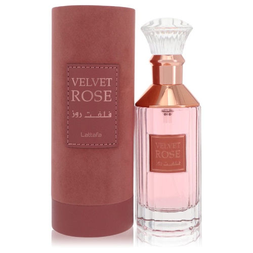 Lattafa Velvet Rose de Lattafa eau de parfum en vaporisateur 3,4&nbsp;oz pour femmes