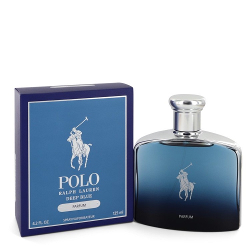 FRAGRANCEX  Polo Deep By Ralph Lauren Parfum Spray 4.2 OZ for Men In Blue
