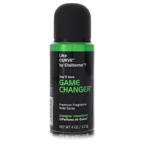 FRAGRANCEX  Designer Imposters Game Changer By Parfums De Coeur Body Spray 4 OZ for Men