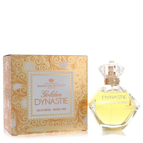 FRAGRANCEX  Golden Dynastie By Marina De Bourbon Eau De Parfum Spray 3.4 OZ for Women