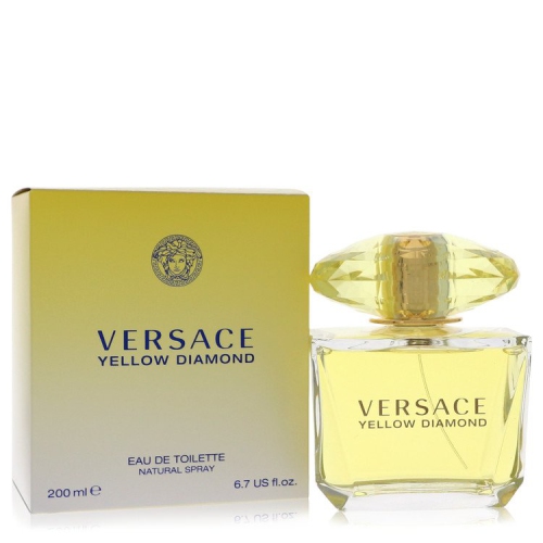 FRAGRANCEX  Versace Diamond By Versace Eau De Toilette Spray 6.7 OZ for Women In Yellow