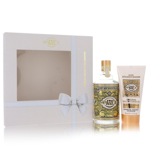 FRAGRANCEX  4711 Jasmine By 4711 Gift Set (Unisex) 3.4 OZ Cologne Spray + 1.7 OZ Shower Gel for Men