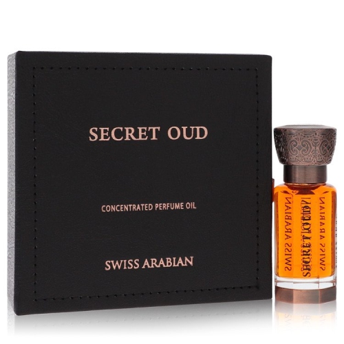 FRAGRANCEX  Swiss Arabian Secret Oud By Swiss Arabian Concentrated Perfume Oil (Unisex) .4 OZ for Men