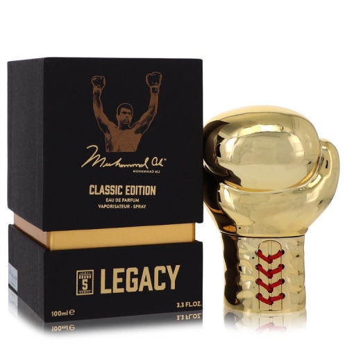 Muhammad Ali Legacy Round 5 by Muhammad Ali Eau De Parfum Spray 3.3 oz for Men
